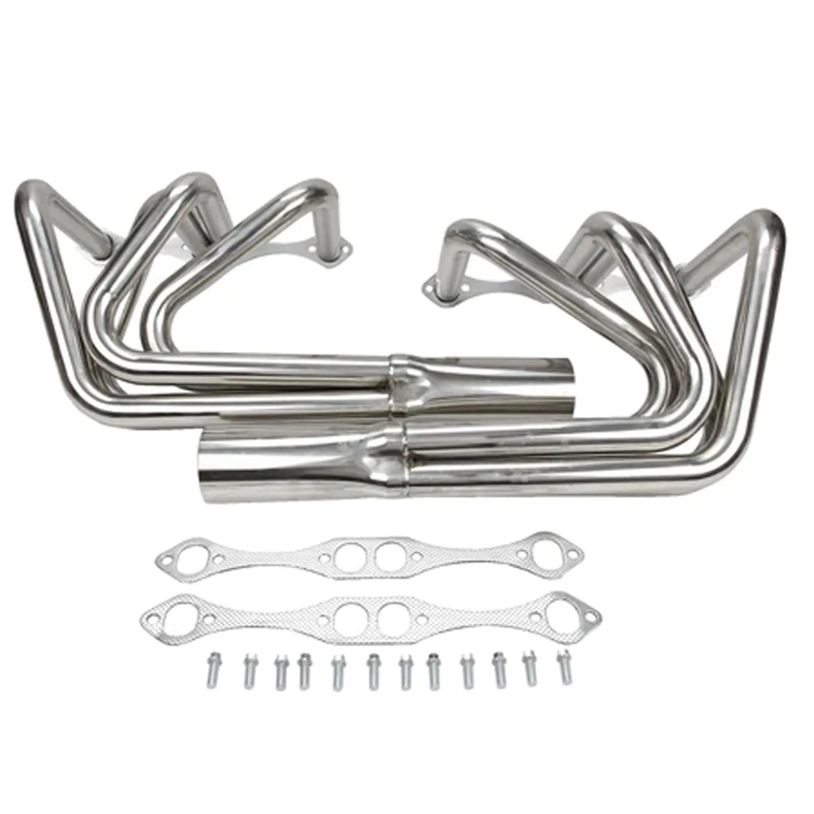 Stainless Manifold T-Bucket Sprint Roadster Exhaust Headers For Small Block Chevy 265-400 SBC V8