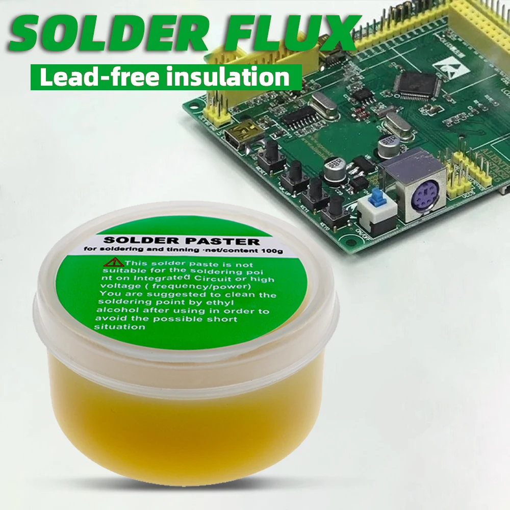 

High Purity Rosin Soldering Iron Refinishing Solder Paste Lead-free Solder Flux Easy Soldering Iron Refinishing Solder Paste