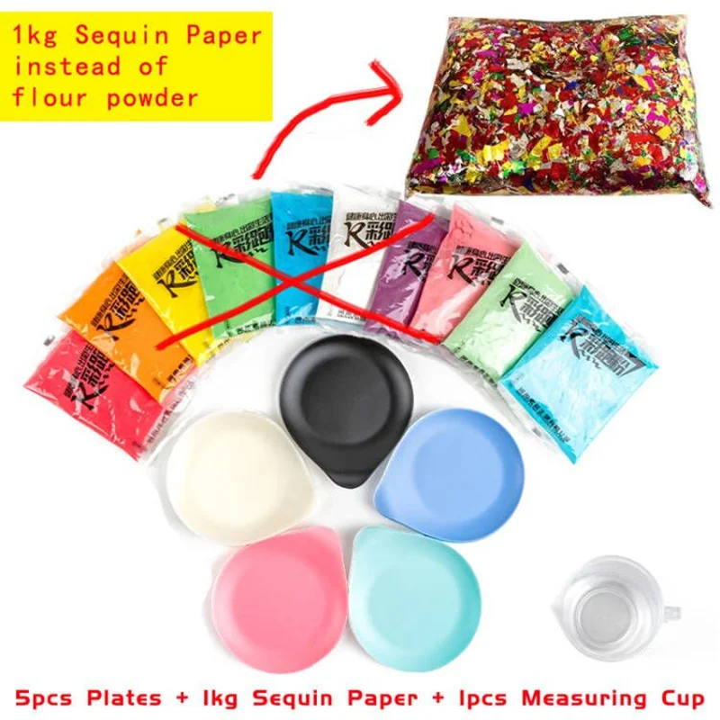 Funny Wedding Party Supplies Crazy Delivery Team Building Games Gag Toys Blind Date Ice Break Atmosphere Props Sequin Paper Set