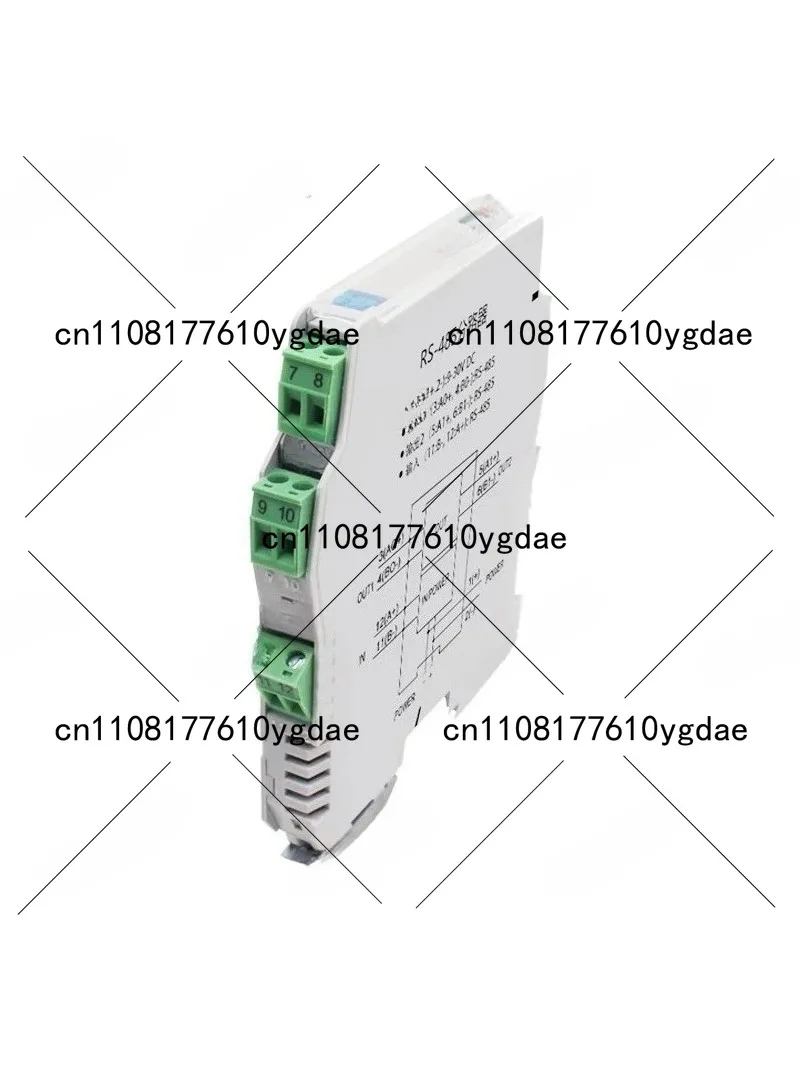 RS485 Isolator Multi-Port Hub, Digital Repeater, 1.2V Photoelectric Modbus Gateway, Industrial Communication Module