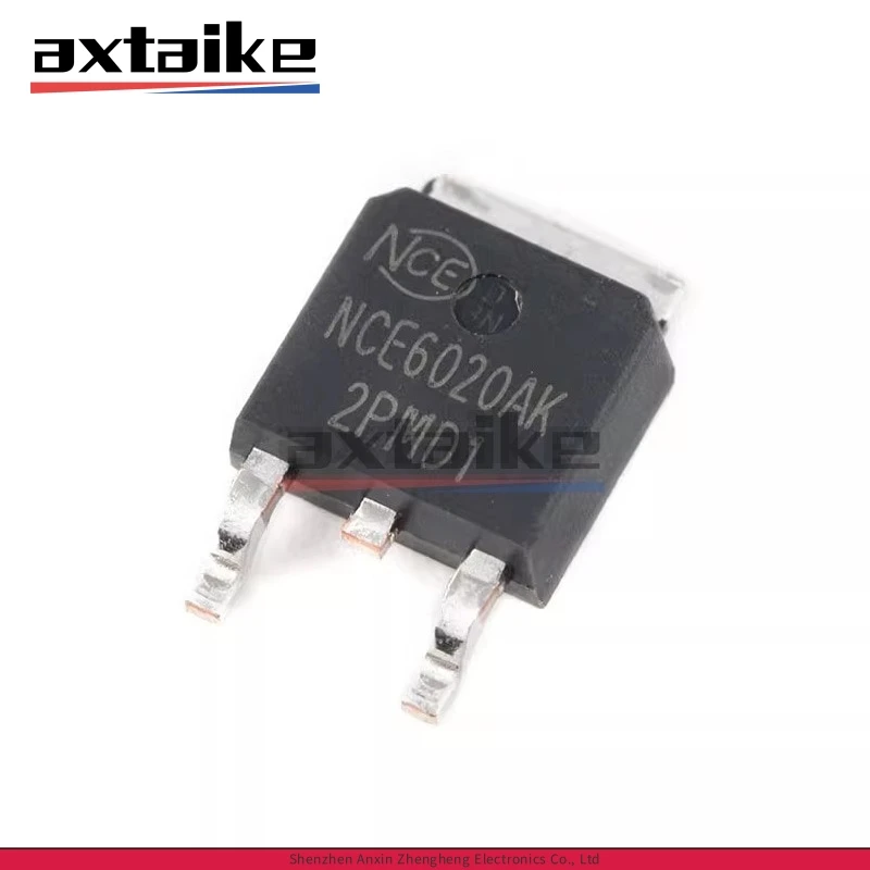 

10/20/50PCS NCE6020AK TO-252 60V 20A 45W NCE6020 SMD N-channel MOSFET Transistor
