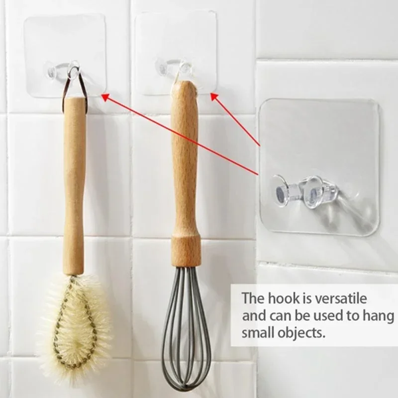 2026 firm wall storage hook punch-free power plug socket holder kitchen stealth hook wall adhesive hanger bathroom