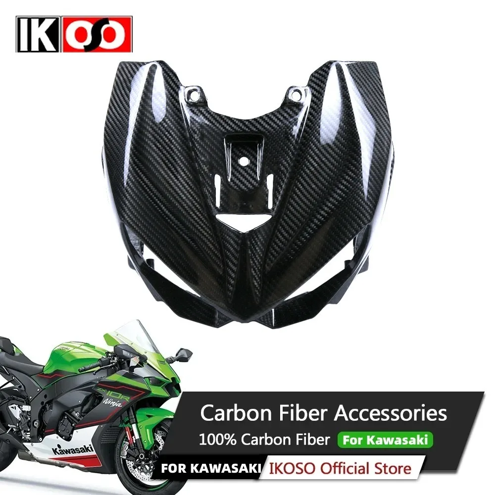 

For Kawasaki Z1000 2014+ 100% Pure Carbon Fiber Front Rectifier Cover Protective Cover Motorcycle Shell Modification Accessories