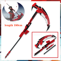 RWBY Ruby Rose Crescent Rose Sickle Weapon Cosplay Length 180cm Props Halloween Christmas Party Clothing accessories Props