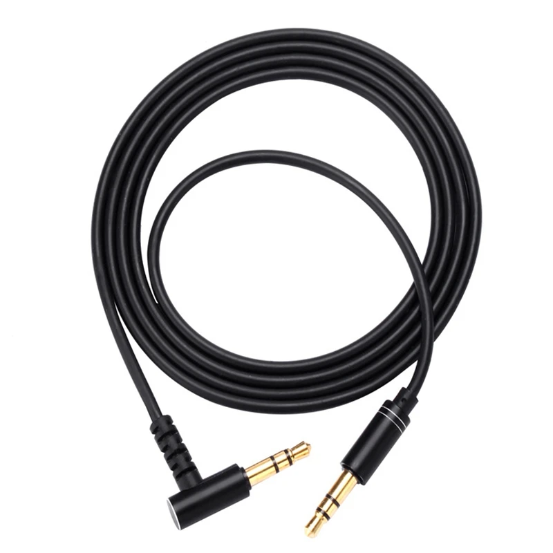 HiFi AUX Cable 3.5mm 90 Degree Angle Car AUX Audio Speaker Cable 3.5 Jack for Guitar Gold-Plated Auxiliary Car Headphone Cable