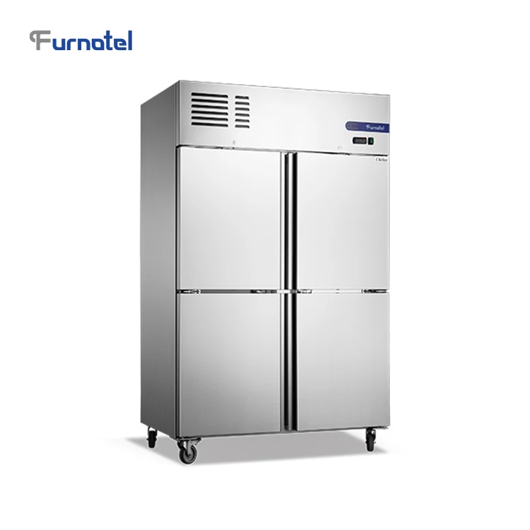 500 Litre Glass Door Upright Refrigerator High Ambient Temperature