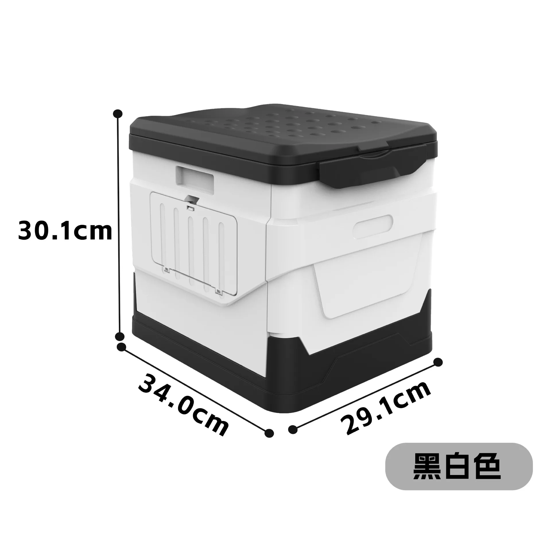 Outdoor folding toilet Portable mobile toilet, camping disaster prevention products Portable deodorant self-driving travel toile