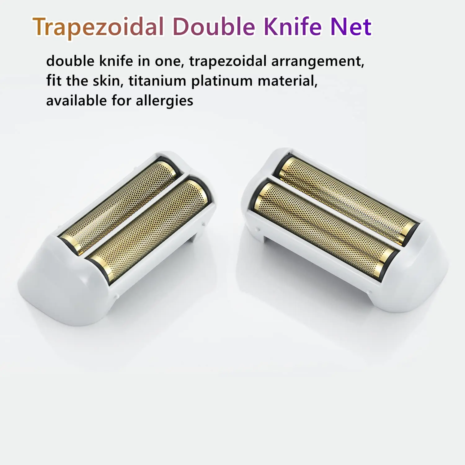 Replacement Shaver Foil&Cutters for Andis 17150 17200 3D Intelligent Floating Shaving Blades Shaving Heads Baber Accessories
