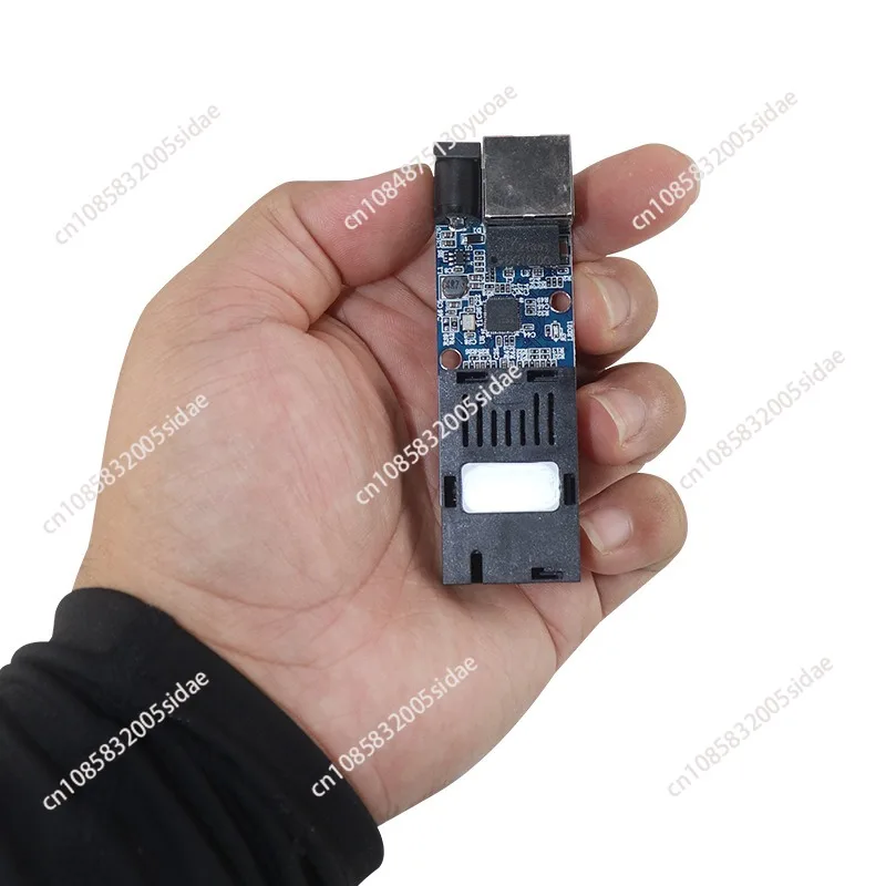 Mini Fiber Optical Media Converter 10/100Mbps Single Mode Single 20Km Fiber SC Port Fiber Switch