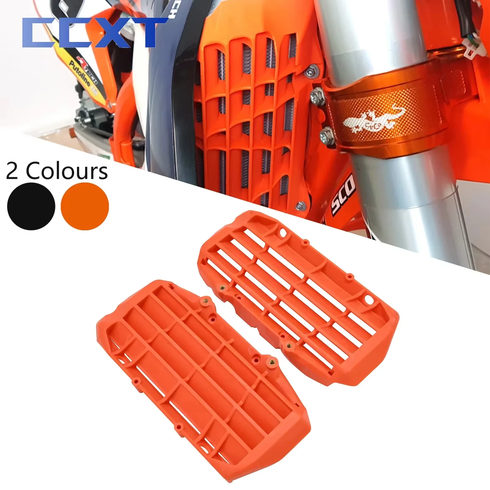 

Нейлоновая защита радиатора для мотокросса, защита резервуара для воды для Husqvarna TC125 FC250 FC350 FC450 TC250 TE FE TX FX TC FC, детали