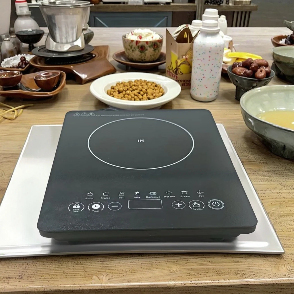 

Инфракрасная сенсорная индукционная плита с одной горелкой, 2200 Вт, OEM ODM, электрический источник для коммерческого домашнего использования, корпус для отелей