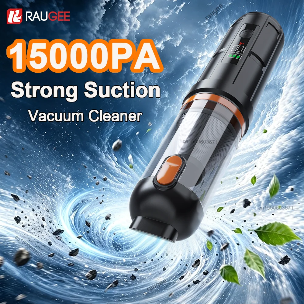 Portable Car Vacuum Cleaner High Power Handheld Wireless Vacuum Cleaner Rechargeable Household Cleaning Machine Mini Air Duster