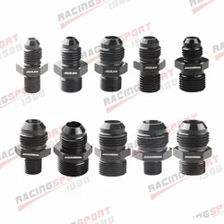 ADLERSPEED AN4 M6 AN8 M6/M8/M10/M12/M14x1.5 konu düz akaryakıt hava hortum bağlantısı erkek adaptörü araba oto aksesuarları