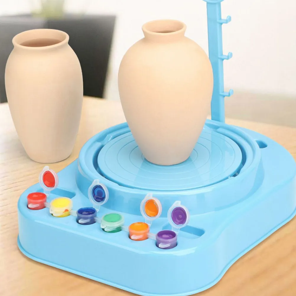 

1Set Durable Plastic Clay Turntable 360 Degree Rotating Bearing Pottery Accessories for Ceramics Pottery Floral Arranging