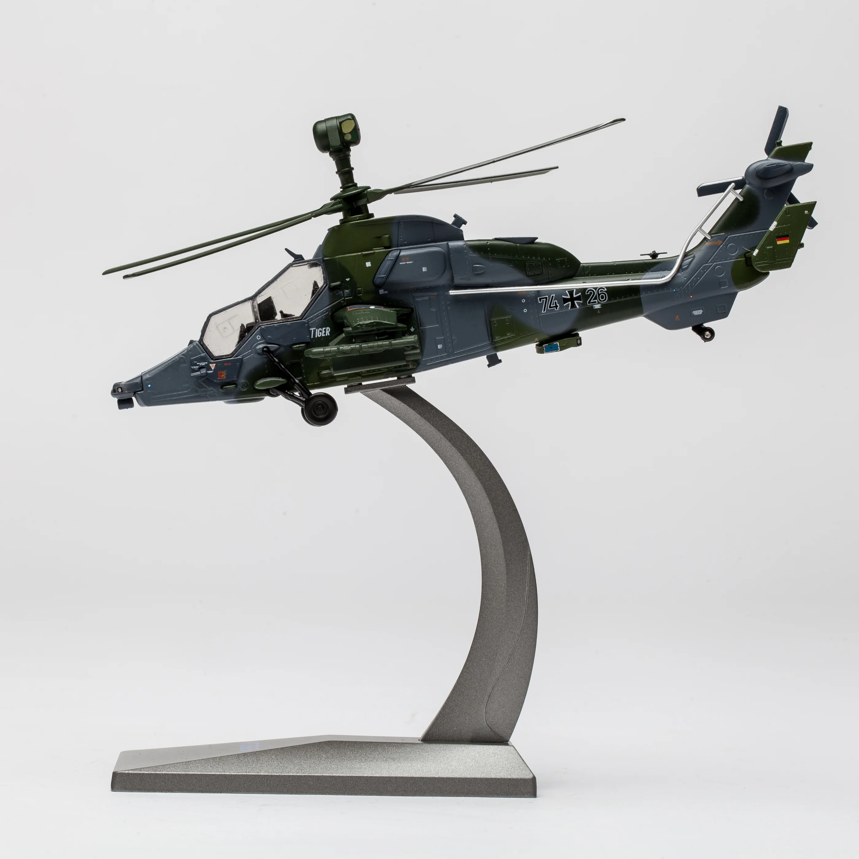 1/72 مقياس EC665 مقياس معدني نموذج طائرة نموذج وضع المنزل، مجموعة الديكور عيد الميلاد وحدث التسوق الجمعة السوداء