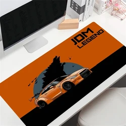 Anime Carpet New Design ae86 car JDM Desktop Rubber Mousepad Desk Mat XXL Gamers Accessories 900x400 Gaming Keyboard Carpet Mice
