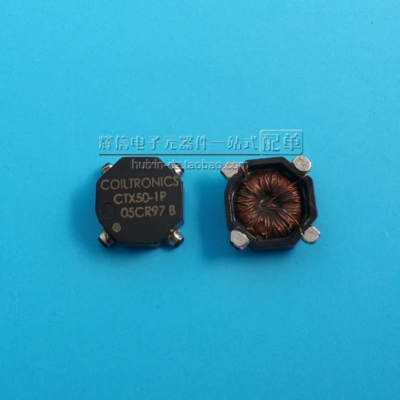 10PCS/ CTX50-1P-R SMD Coupled Inductor 50UH 0.7A Miniature Common Mode Inductor Filter Choke Coil