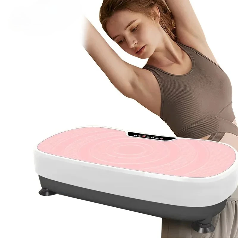 لوحة اهتزاز عالية الجودة للاستخدام في صالة الألعاب الرياضية المنزلية، آلة تمارين اللياقة البدنية، لوحة اهتزاز رياضية