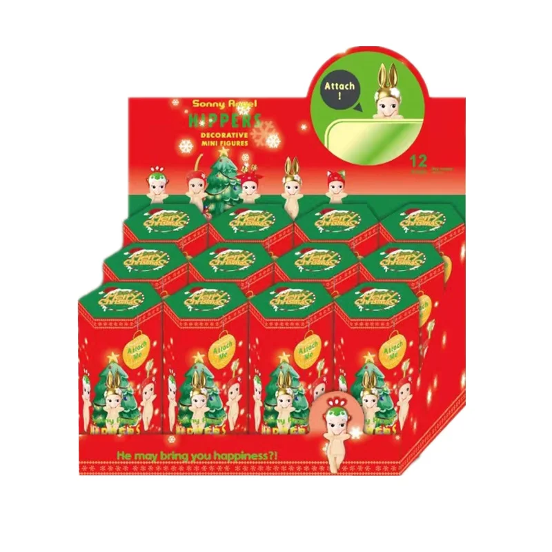 Sunnys Angels عيد الميلاد العد التنازلي التقويم صندوق أعمى شخصيات أنيمي الكرتون لطيف لعب الأطفال عيد الميلاد هدية عيد ميلاد #5