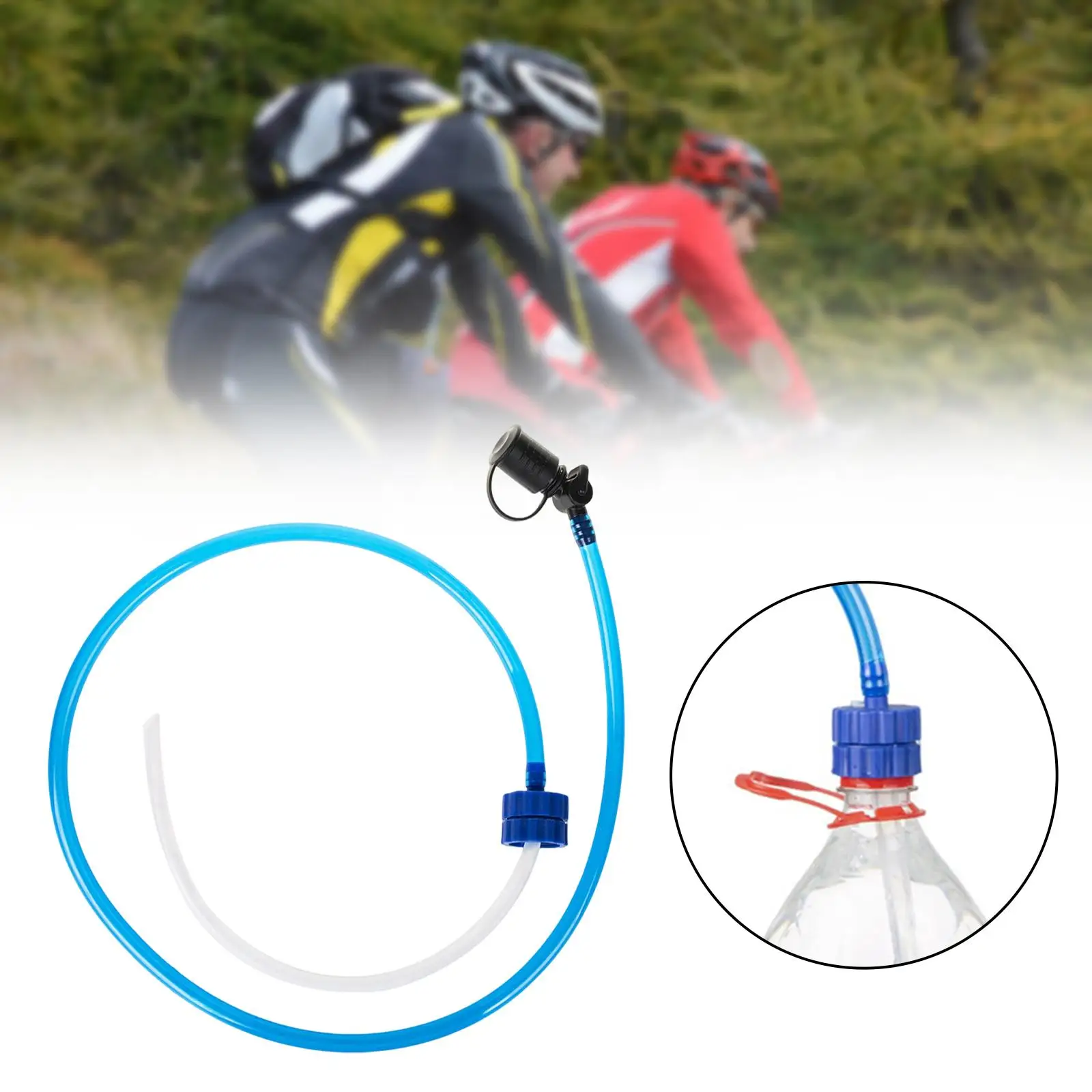 

Water Bottle Drink Tube, Convenient Leakproof Backpack System Hose Kitm Hydration Drinking Tube Replacement