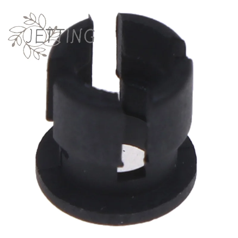 50 pçs 3mm/5mm plástico led suportes clipes-balelas montagens casos caixas preto