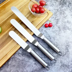Portable Cream Spatula Cake Butter Accessories Kitchen Gadgets Cake Decorating Tools Stainless Steel  Baking & Pastry Tools
