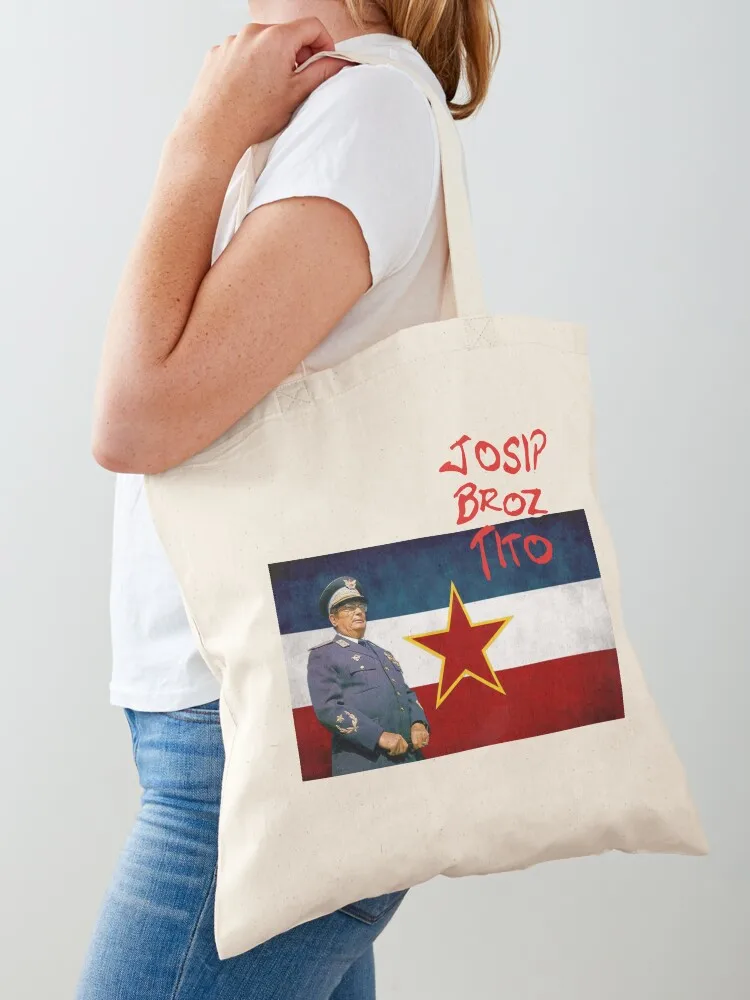

Josip Broz Tito Tote Bag Cloth bags Women's shopping bag Lady bags Handbags