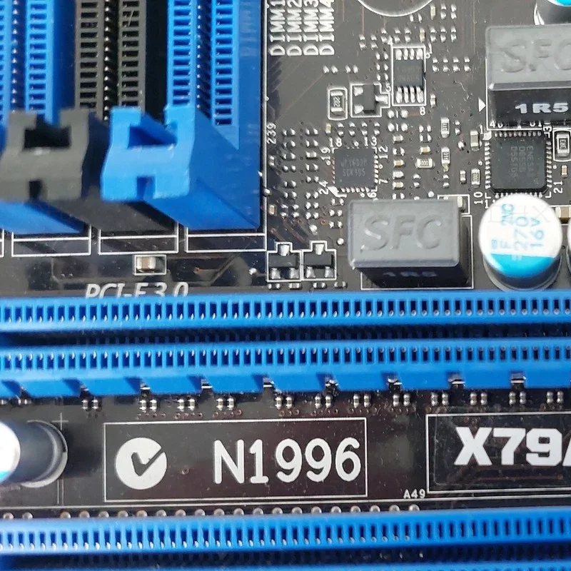 MS-7760 For MSI X79A-GD45 Motherboard LGA 2011 DDR3 ATX Mainboard 64GB 100% Tested Fully Work be shipp quickly DH