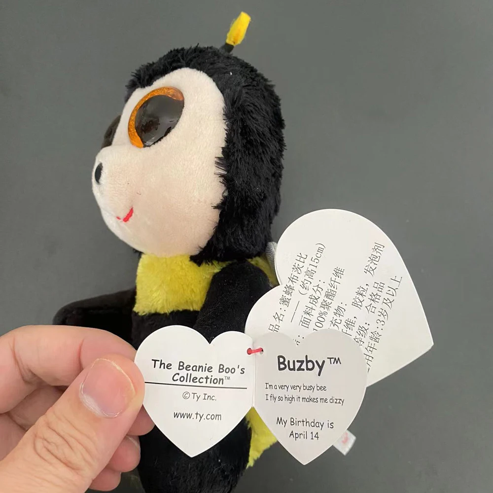 Ty Beanie Boos Plüschtier Buzby The Bee Doll Animal Anime Collection