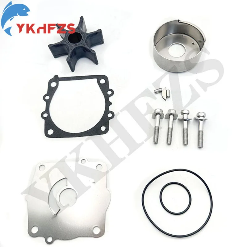 

Water Pump Repair Kit for Yamaha Outboard 4 Str 75HP F75B 90HP F90B VF90A 115HP F LF VF115 Models Replace 68V-W0078-00 18-3523