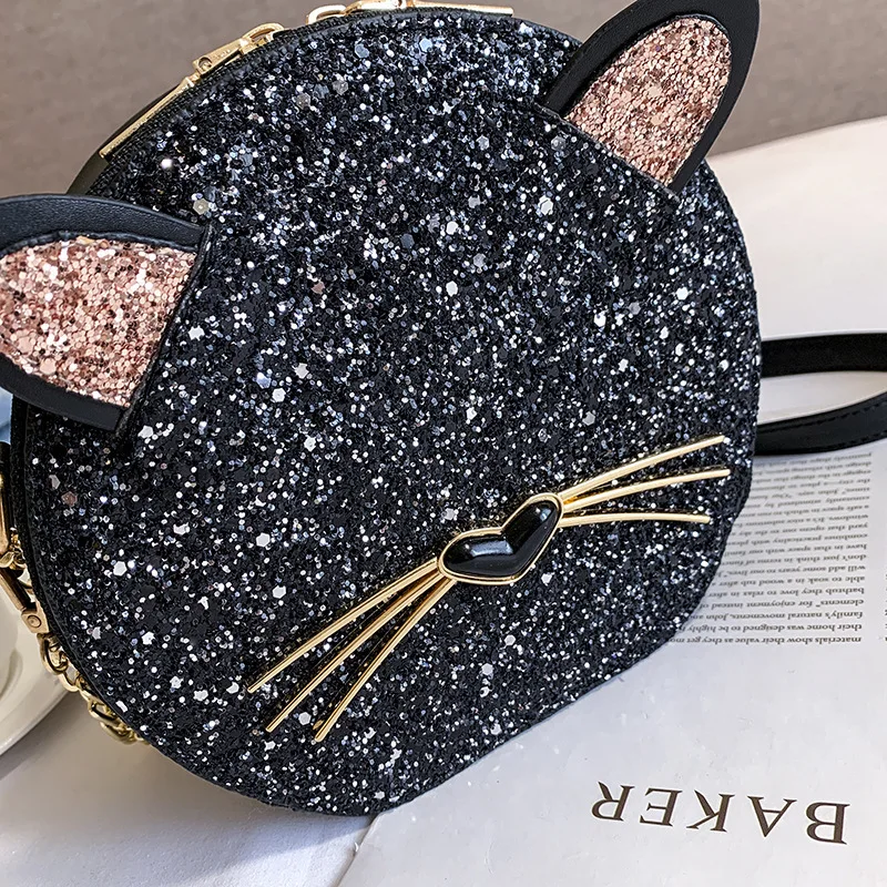 Cat Shape Shoulder Bag Women's Fashion Shoulder Bag Small Version Women's Bag Crossbody Bag Versatile