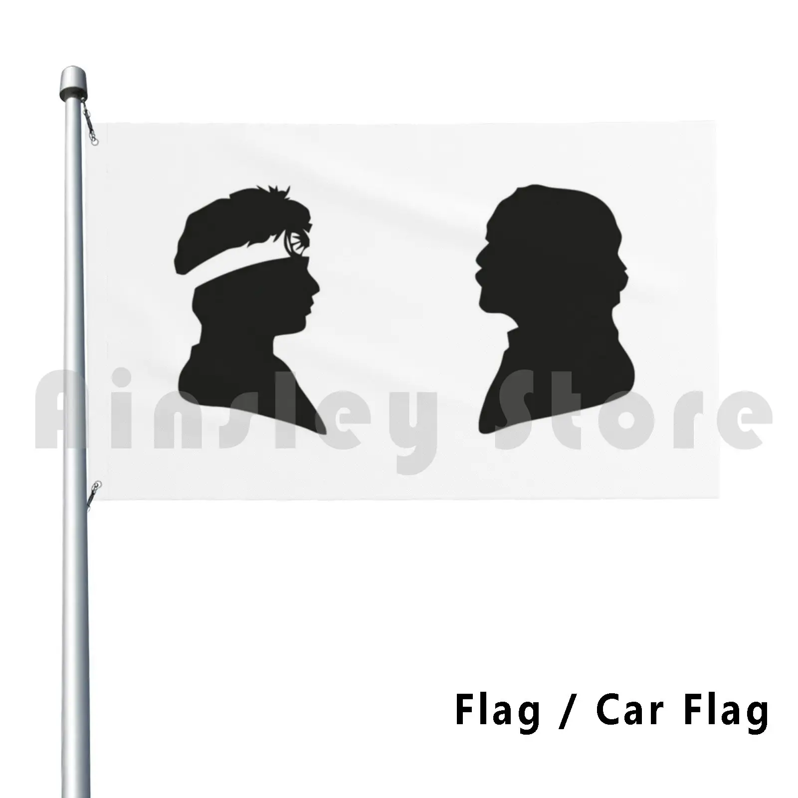 Karate Kid Flag Car Flag Funny Movie Karate Kid Miyagi Daniel San Mr Miagi Miagi