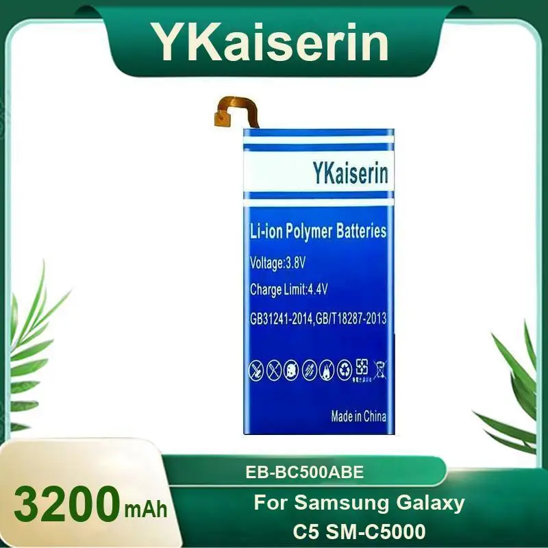 

3200Mah For Samsung Galaxy C5 SM-C5000 EB-BC500ABE Rapid Charging Mobile Phone Battery