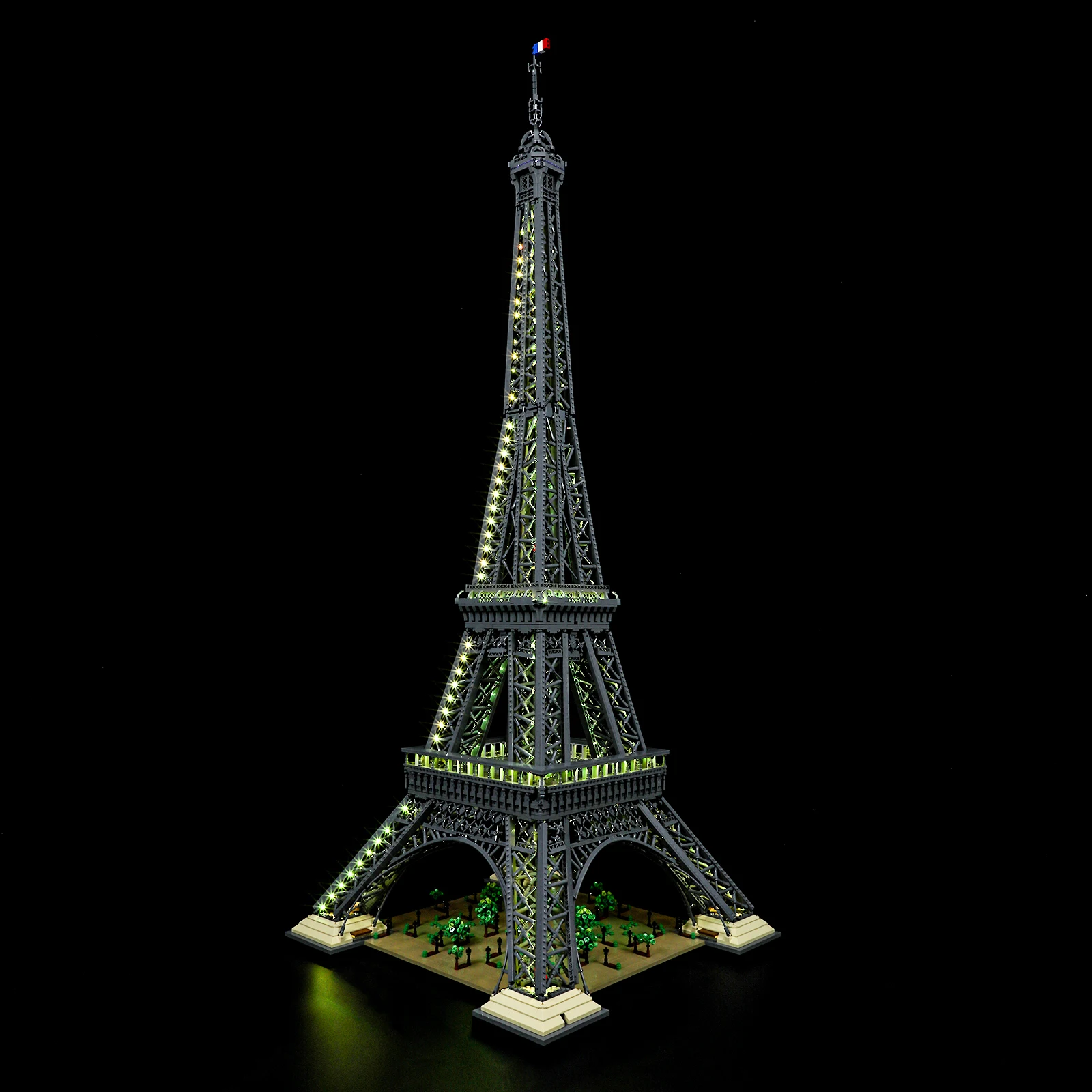 Lightaling Led Light Kit for 10307 Eiffel Tower Building Blocks Set (NOT Include the Model)  Bricks Toys for Children RC Version