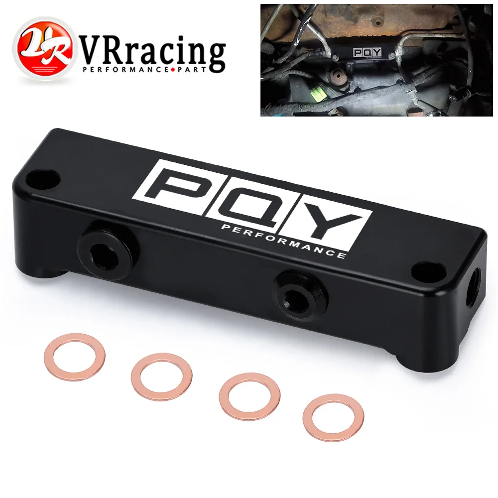 VR - Fuel Filter Bypass Kit Delete Block Banjo Washers For 10-16 Dodge 6.7L Cummins Diesel VR-FPB008