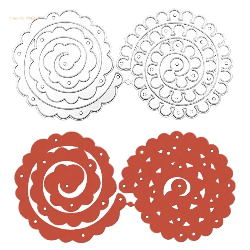 

Flower Embossing Cutting Dies Flower Die-Cuts for Card Making DIY Scrapbooking Dropship