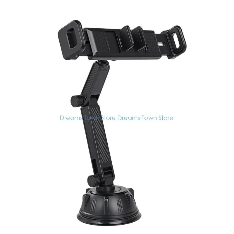 HX6A Double Phone And Tablet Car Mount With 360 Degree Adjustable Gooseneck for Car
