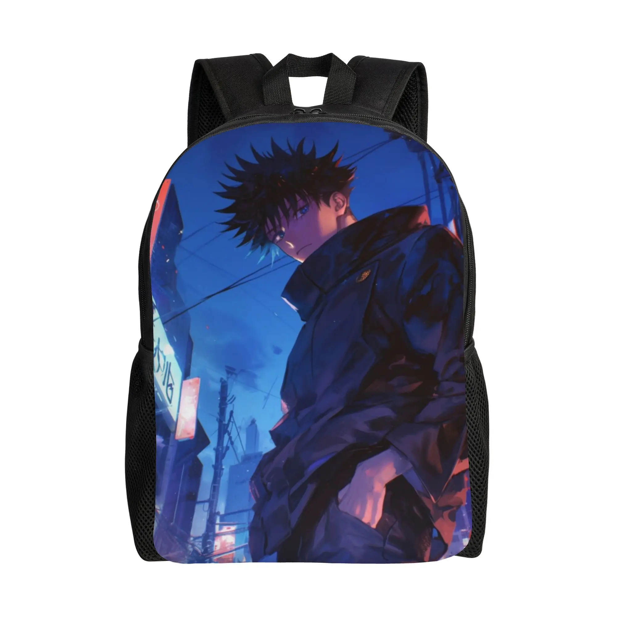 

Back to school season Portable Megumi Fushiguro (24) Bookbag Jujutsu Kaisen For Women Backpack