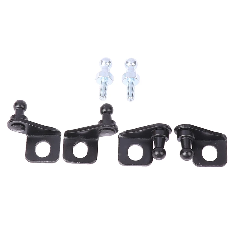 New 1Pair Universal Car Ball Stud Gas Shock Struts Mounting Bracket for Gas Spring Struts Lift Support Shock
