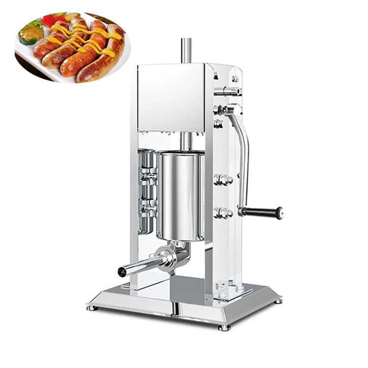 Industrial vertical sausage making machine manual sausage stuffer for kitchen