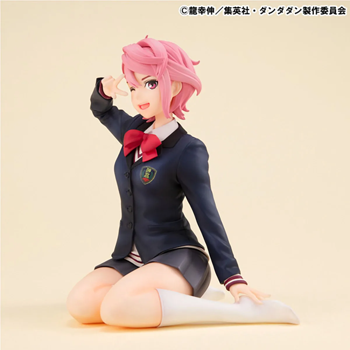 Original Megahouse G.E.M. Series Dandadan Tenohira Aira Shiratori 8.5cm Anime Figure Kawaii Doll Collectible Model Toy