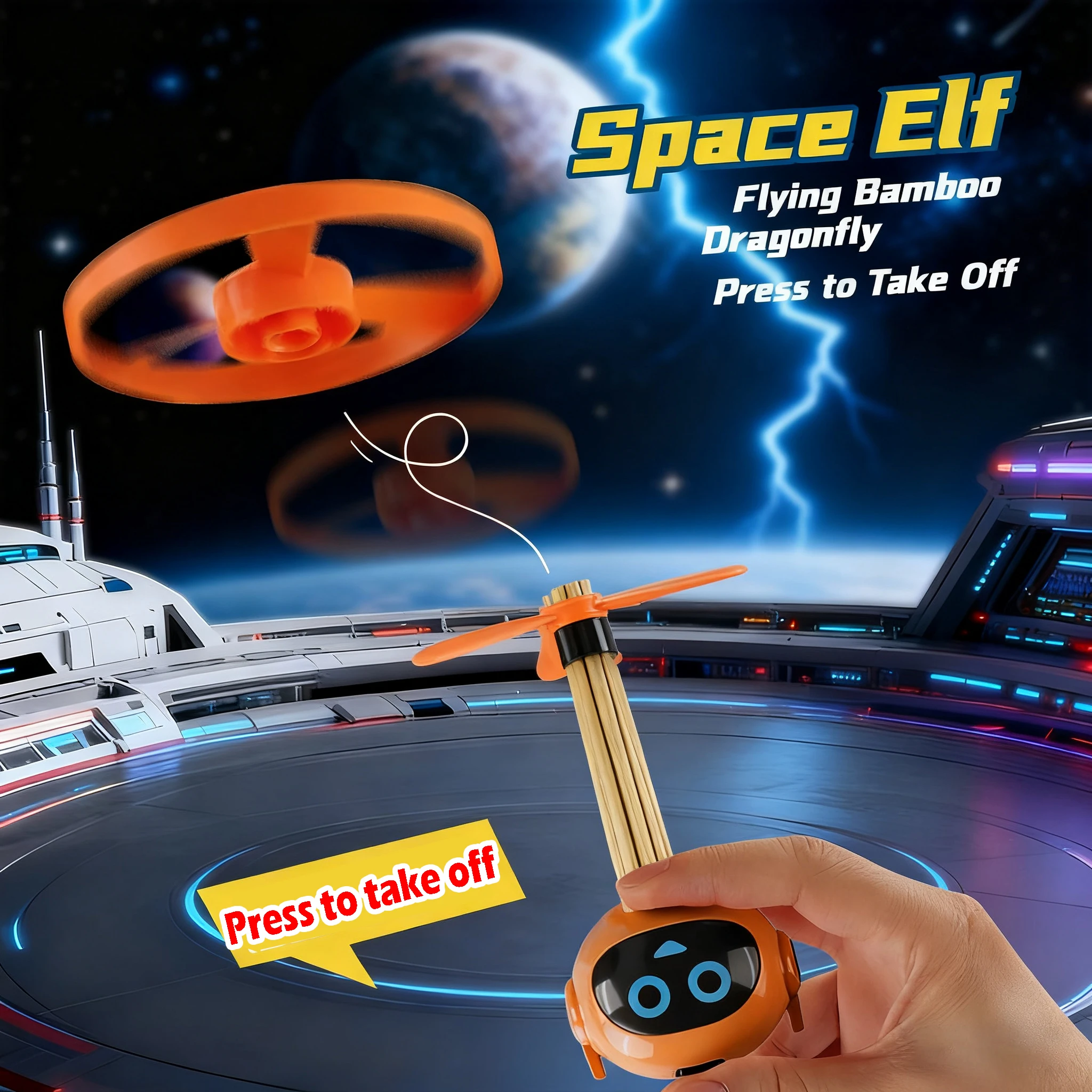 Kinderen Draaiend Meerdere Gameplay Gyro Speelgoed Cartoon Magische Vliegende Schotel Gyro Kerst Verjaardagscadeaus Kinderen Jongens Competitie