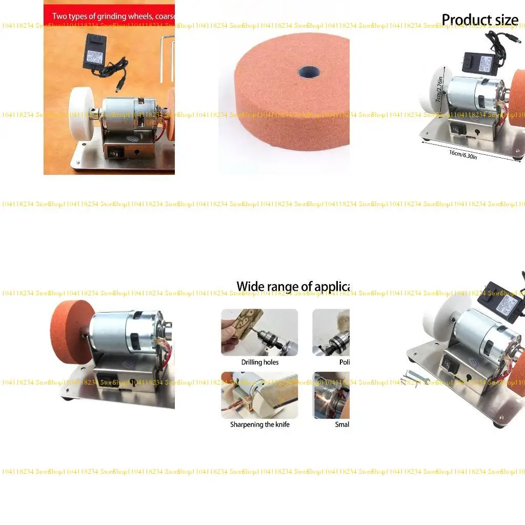 

P9FB Multifunctional Mini Belt Sander Electric Cutter Sharpener Belt Grinder 6000rpm