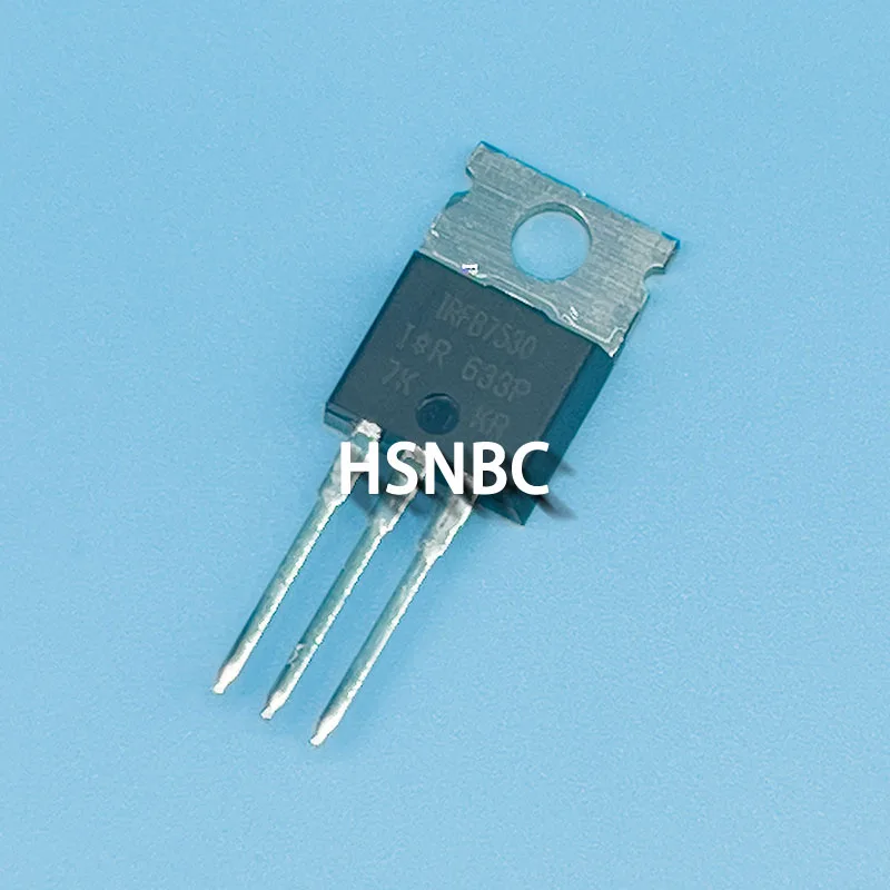 10Pcs/Lot IRFB7530PBF IRFB7530 FB7530 TO-220 60V 195A MOSFET N-Channel Field-effect Transistor 100% New Imported Original