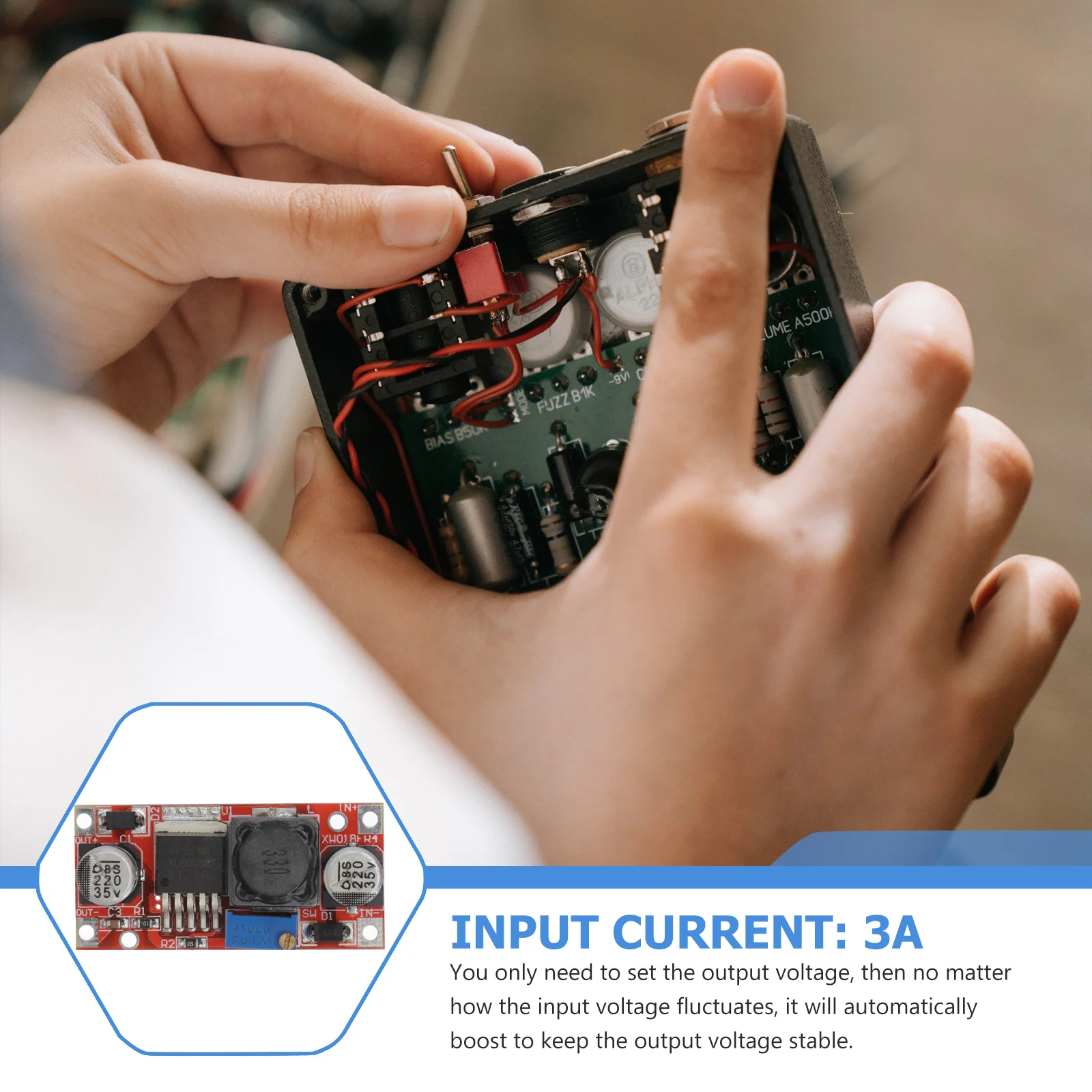 

Step Up Dc Dc Power Supply Module Lm2577s Adjustable Output Voltage Stable Booster 42x2x12cm Step Up Power Supply Module