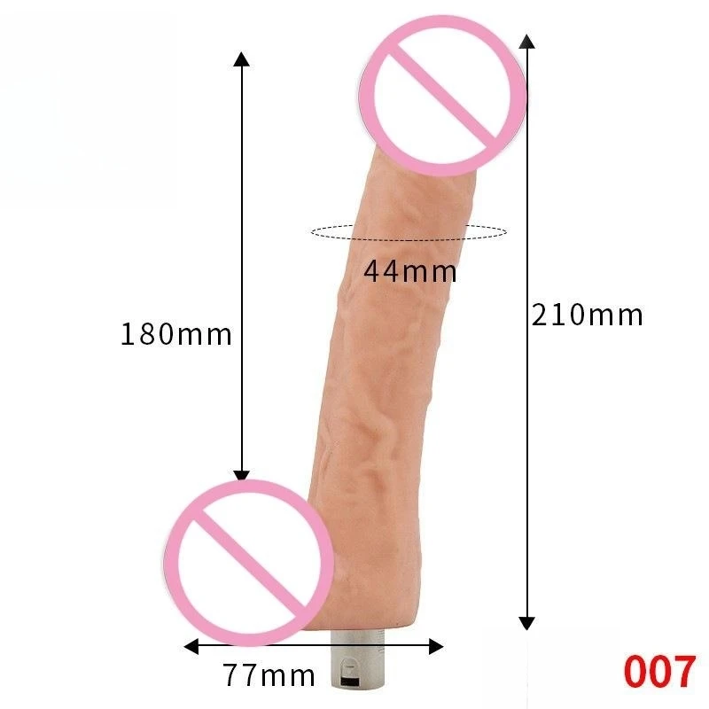 Realistic Silicone Dildos with 3XLR Connector for Sex Machine Attachment Sex Toys juguetes sexuales