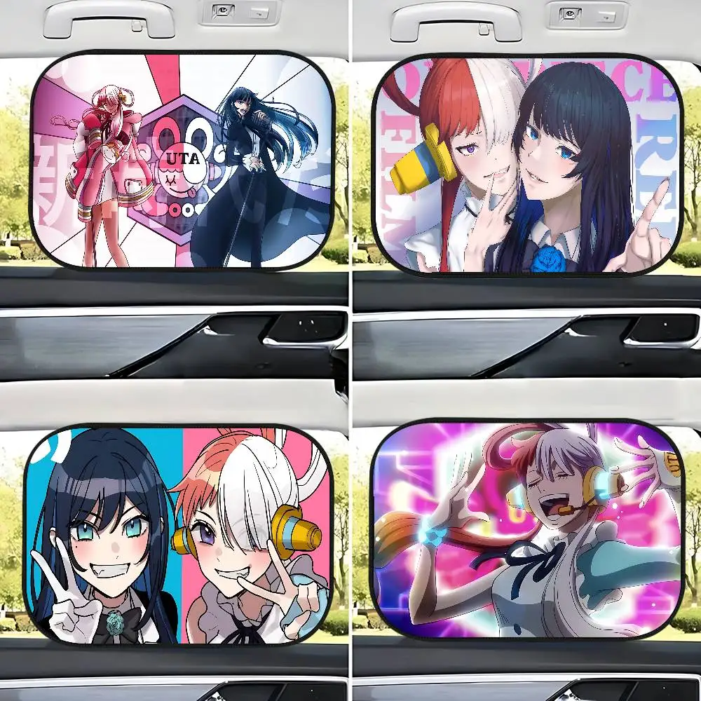 

A-Ado K-Kyogen X U-Uta Anmie 1 упаковка, солнцезащитный козырек на боковое окно автомобиля, тепло, статическая абсорбция, автомобильный солнцезащитный барьер, козырек для водителя, интерьер