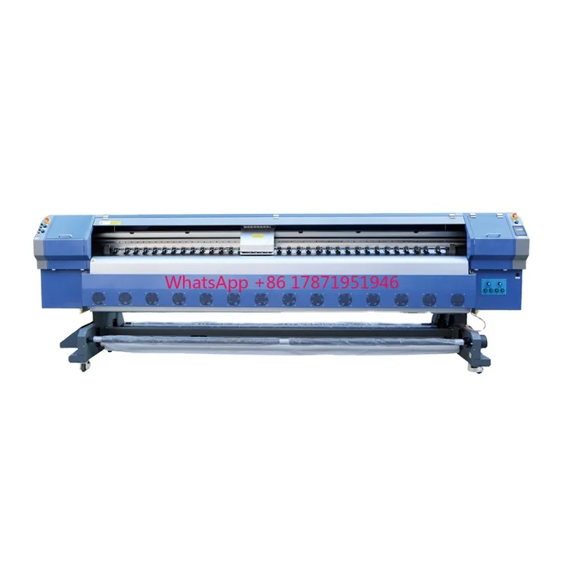 Factory inkjet printer 1.6m 1.8m 3.2 meter KM512i 30pl large format solvent plotter printing machine digital printer