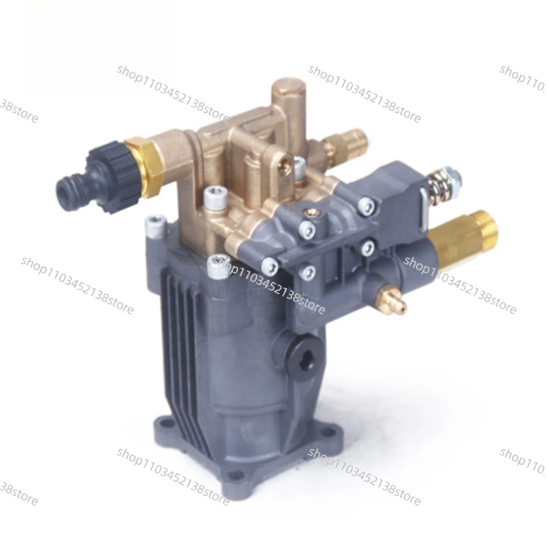 

High Power Self-priming Car Wash Copper Head Large Flow High Pressure Cleaner Head Car Washing Machine Pump Head