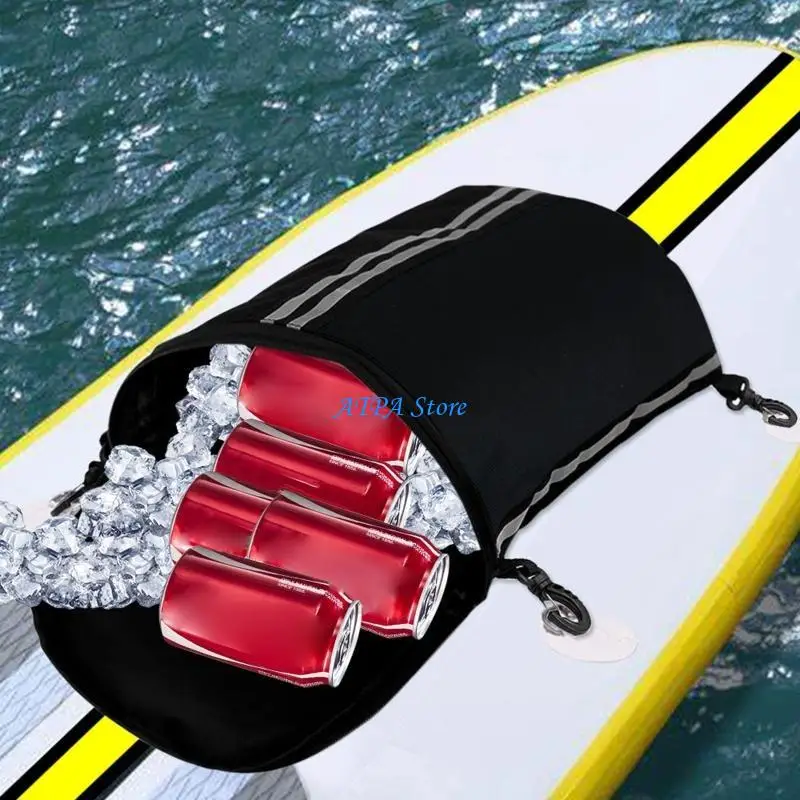 U13C Waterproof Kayak Deck Cover Bag Paddle Board Storage Bag Water Sports